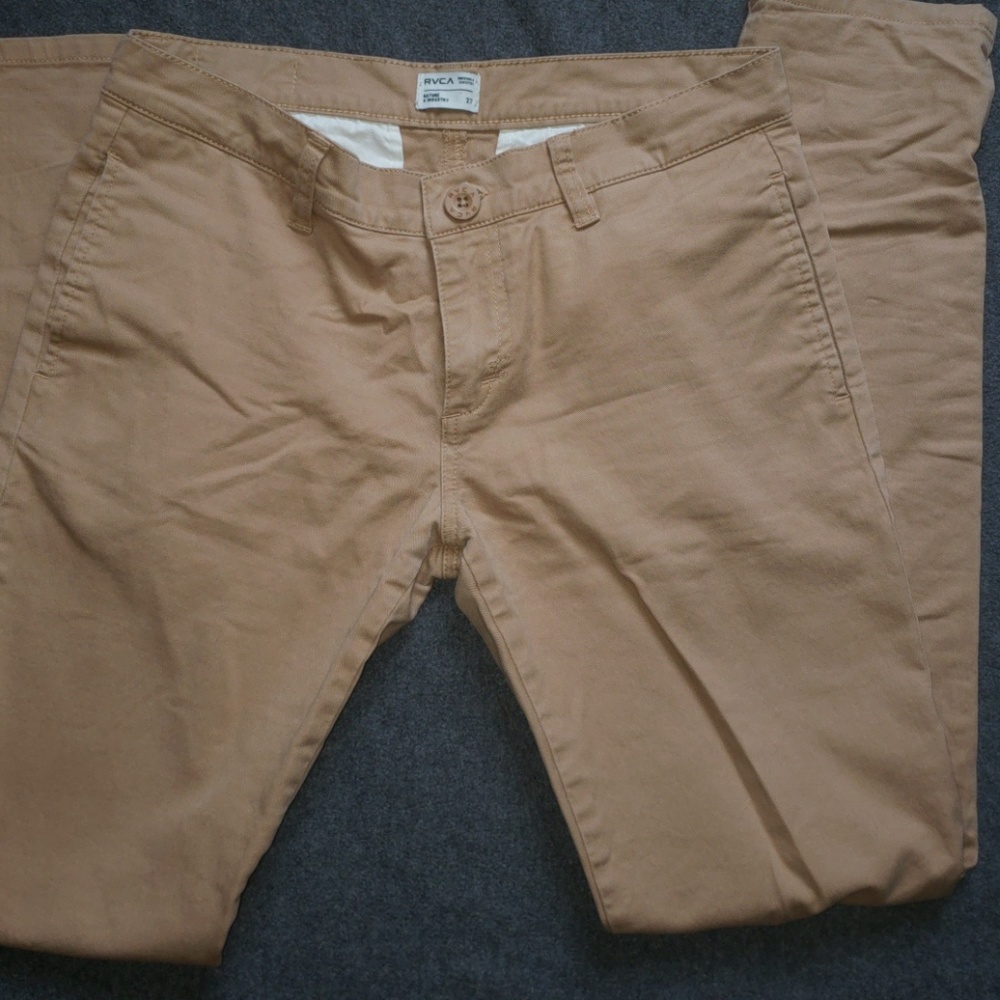 RvcaTan pants